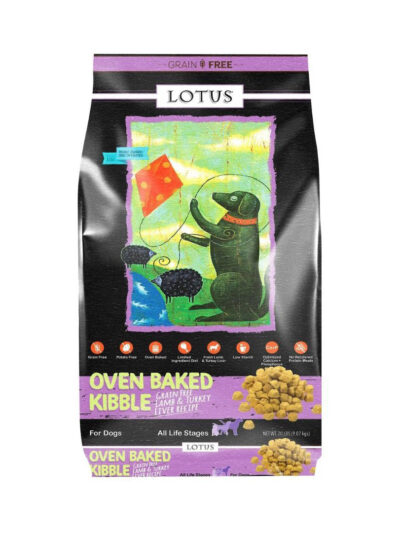 Lotus Dog Grain Free Lamb Turkey Liver 20Lb