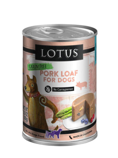 Lotus Dog Grain Free Loaf Pork 12.5oz.