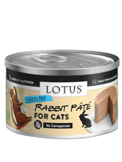 Lotus Cat Pate Grain Free Rabbit 2.75oz. (Case of 24)