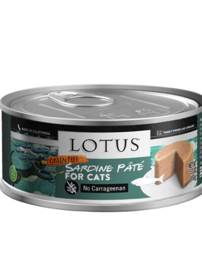 Lotus Cat Pate Grain Free Sardine 5.3oz.