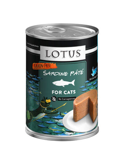 Lotus Cat Pate Grain Free Sardine 12.5oz. (Case of 12)