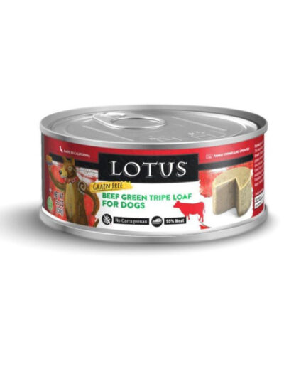 Lotus Dog Grain Free Loaf Beef Tripe 5.3oz. (Case of 24)