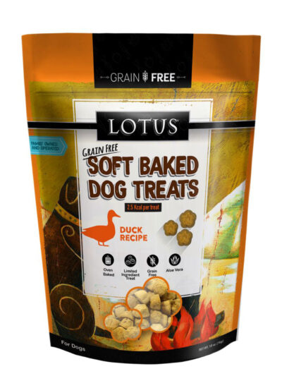 Lotus Dog Soft Baked Grain Free Duck 10oz.