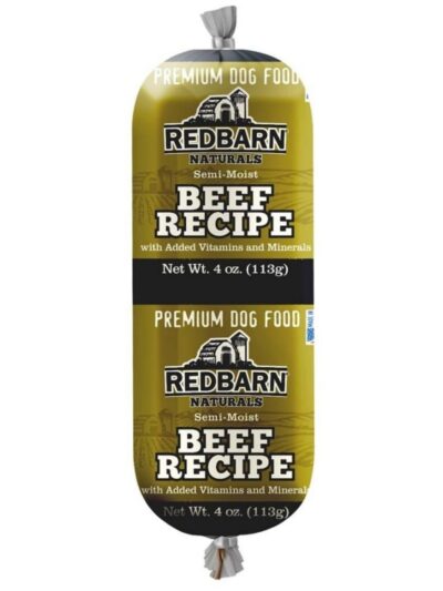 Redbarn Pet Products Dog Food Roll Beef 4oz 24ct