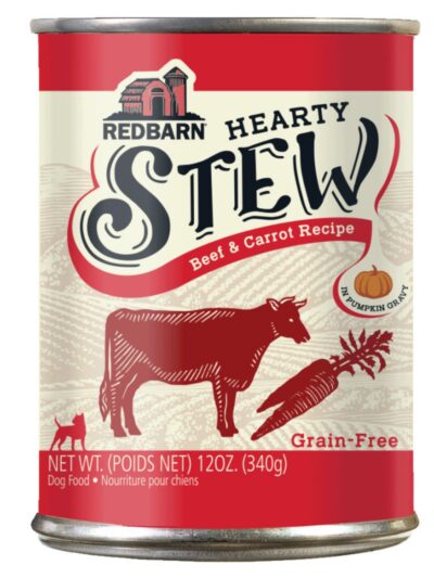 Redbarn Pet Products Hearty Stew All Life Stages Canned Dog Food Beef & Carrot 12oz