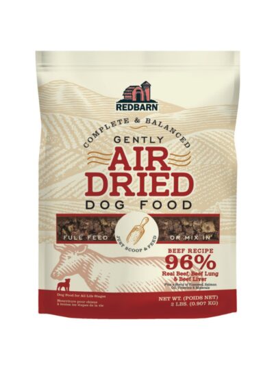 Redbarn Pet Products Air-Dried Dog Food Beef, 1ea/2 lb
