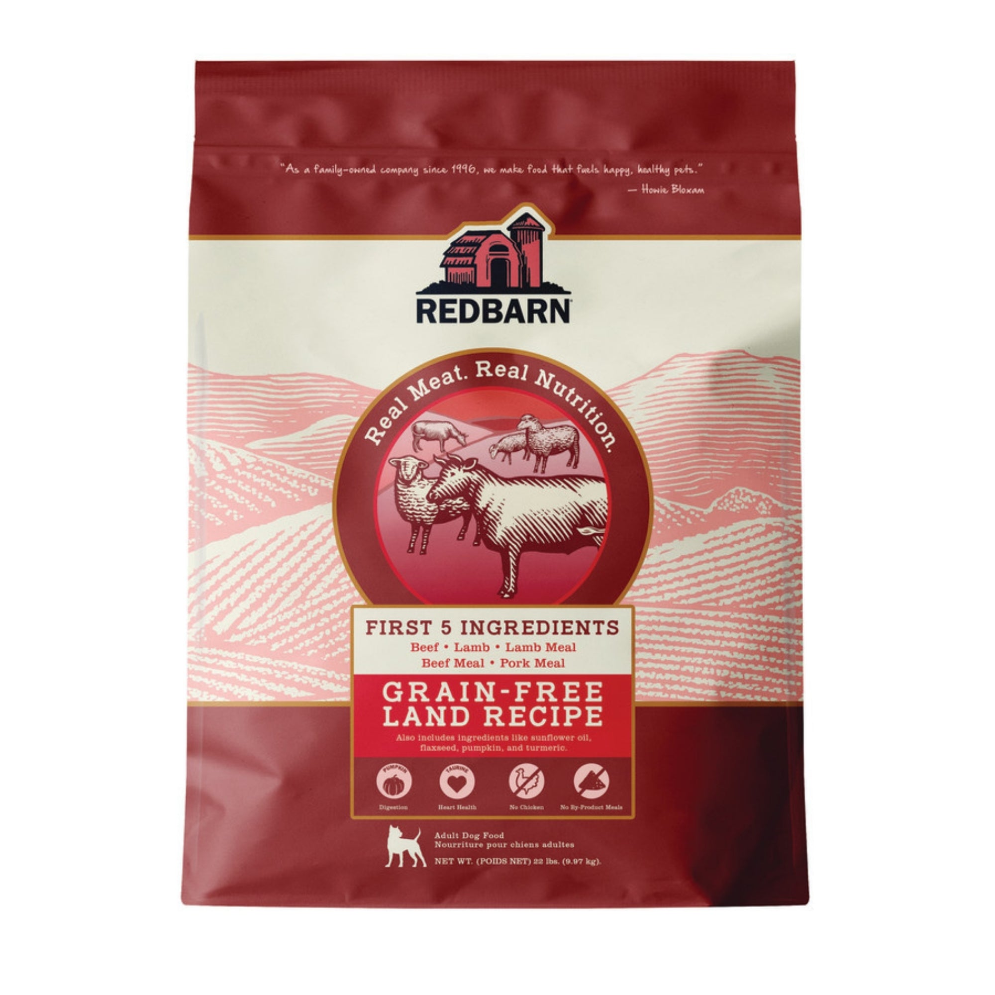 Redbarn Pet Products Grain Free Dry Dog Food Land, 1ea/4 lb