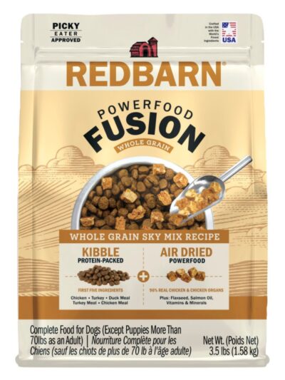 Redbarn Pet Products Powerfood Fusion Whole Grain Dry Dog Food Sky Mix Chicken, 1ea/3.5 lb