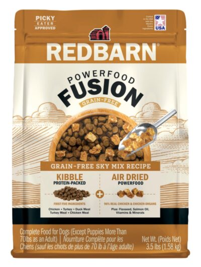 Redbarn Pet Products Powerfood Fusion Grain Free Dry Dog Food Sky Mix Chicken, 1ea/3.5 lb