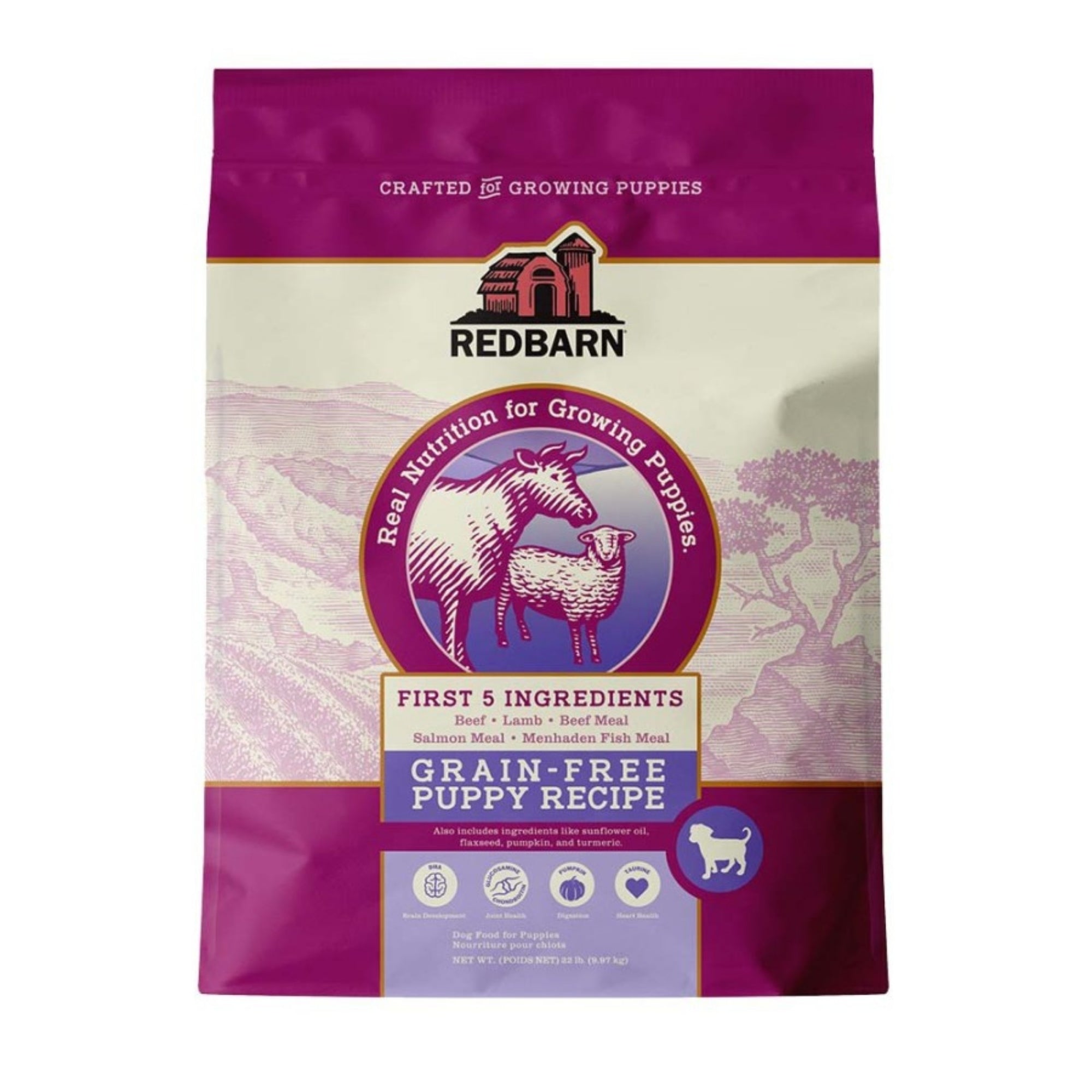 Redbarn Pet Products Grain Free Puppy Dog Food 1ea/22 lb