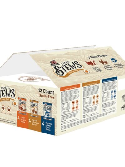 Redbarn Pet Products Hearty Stew All Life Stages Canned Dog Food Variety Pack 12oz