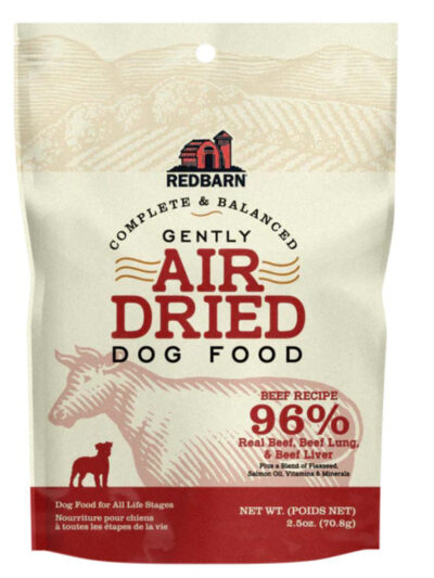 REDBARN Dog Grain Free Air Dried Beef 2.5oz. (Case of 12)