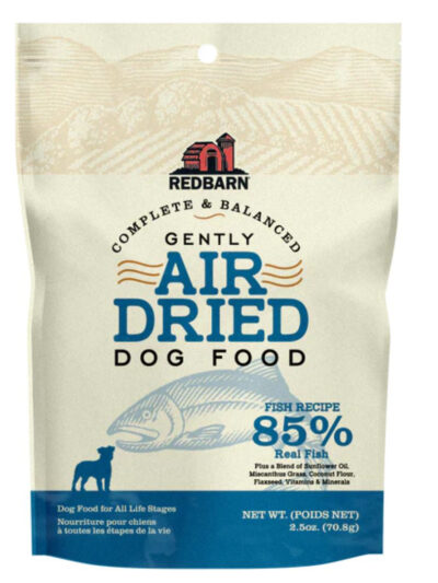 REDBARN Dog Grain Free Air Dried Fish 2.5oz. (Case of 12)