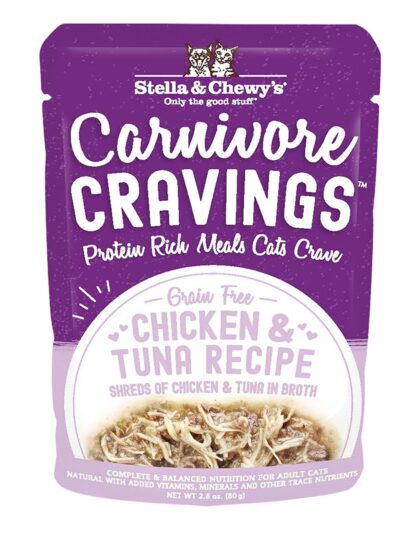 Stella and Chewys Cat Carnivore Tuna 2.8oz. (Case of 24)