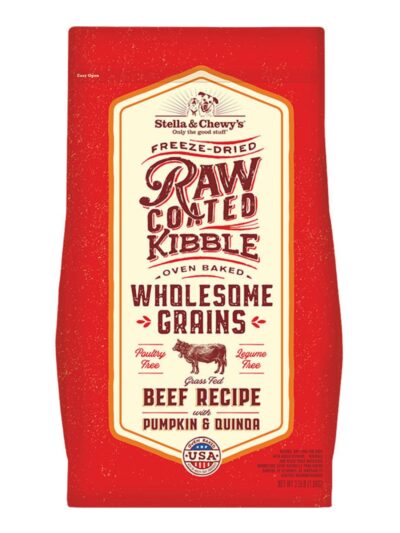 Stella & Chewy's Dog Wholesome Grain Raw Coated Beef 3.5Lb