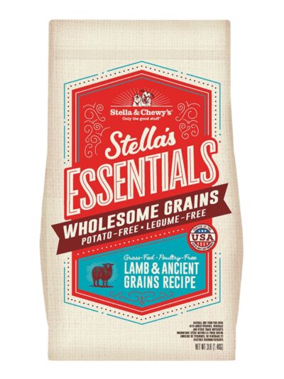 Stella & Chewy's Dog Essentials Lamb & Ancient Grains 25Lb
