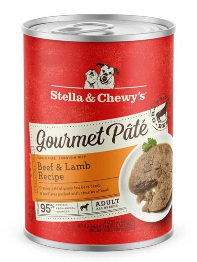 Stella And Chewys Dog Gourmet Pate Beef And Lamb 12.5oz. (Case of 12)