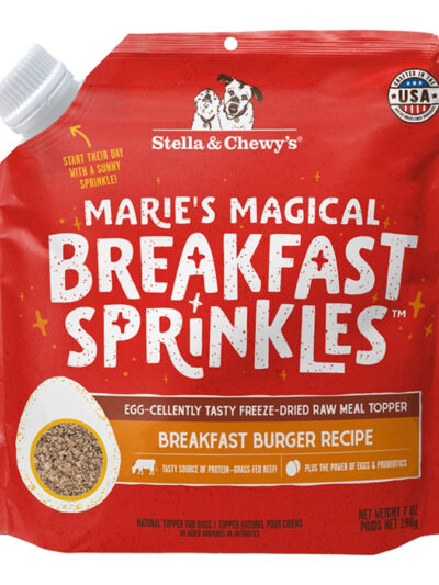 STELLA & CHEWY'S DOG FREEZE DRIED MAGICAL BREAKFAST SPRINKLES BURGER 7OZ