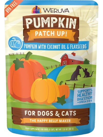 Weruva Dog Cat Pumpkin Coconut Oil 1.05oz. Pouch (Case of 12)