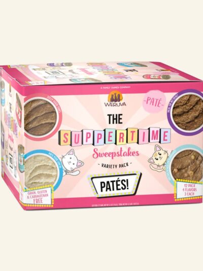Weruva Cat Pate Suppertime Sweepstakes Variety Pack 5.5oz. (Case of 12)