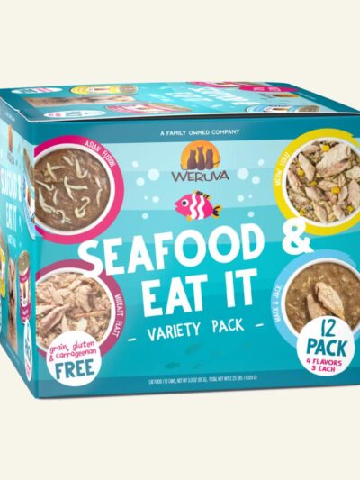 Weruva Cat Seafood Eat It 3oz. Variety Pack (Case of 12)