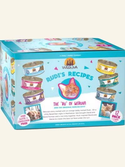 Weruva Cat Rudis Recipe 5.5oz. Variety Pack (Case of 12)