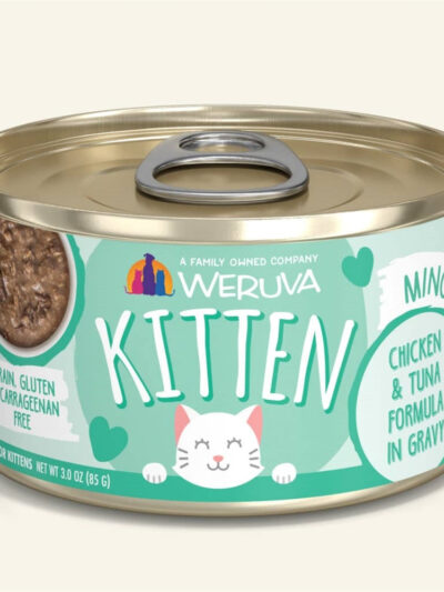 Weruva Kitten Chicken & Tuna Formula in Gravy 3oz. (Case Of 12)