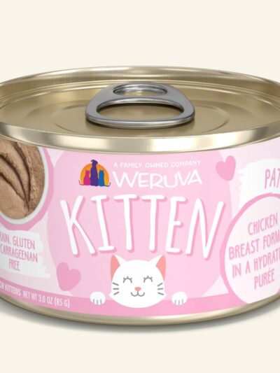 Weruva Kitten Chicken Breast Formula in a Hydrating Puree 3oz. (Case of 12)