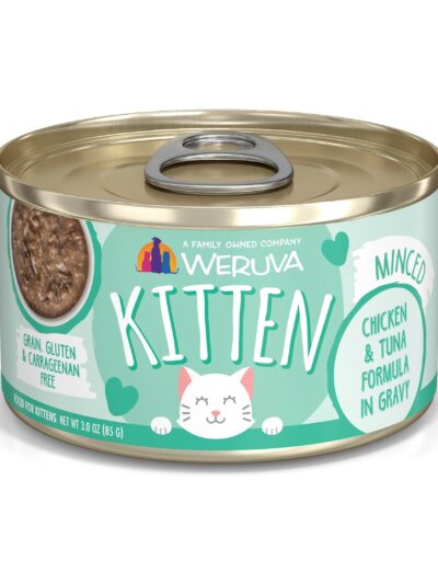 Weruva Cat Kitten Chicken Tuna Gravy 3oz. (Case of 12)