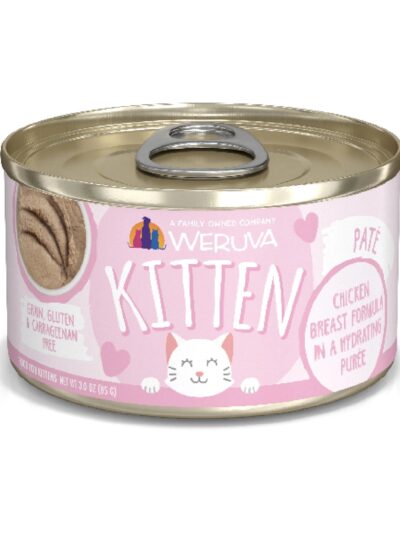 Weruva Cat Kitten Puree Chicken 3oz. (Case of 12)
