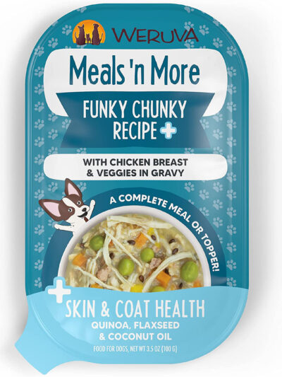 Weruva Dog Meals N More Funky Chunky Cup 3oz. (Case of 12)