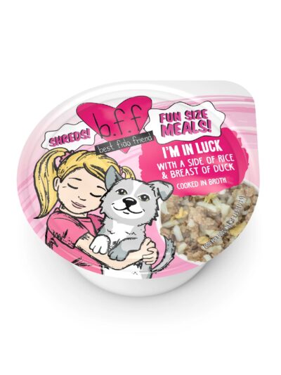 Bff Dog I'M In Luck Rice & Duck Cup 2.7oz. (Case of 12)