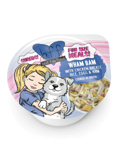 Bff Dog Wham Bam Chicken Rice Egg & Ham Cup 2.7oz. (Case of 12)