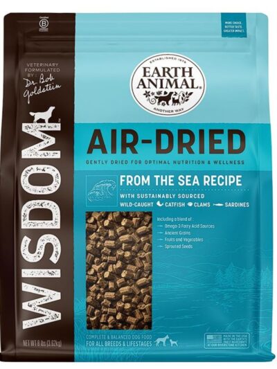 Earth Animal Dog Wisdom Air-Dried From The Sea 8 Lb