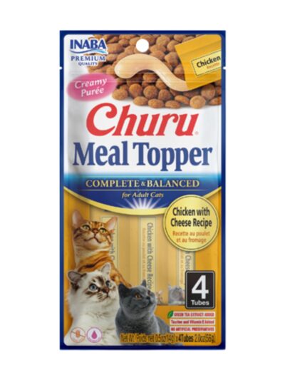 Inaba Churu Meal Topper C 2oz./6 Chicken Cheese
