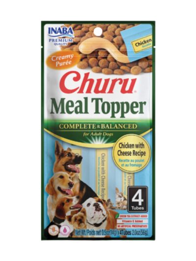 Inaba Churu Meal Topper D 2oz./6 Chicken Cheese