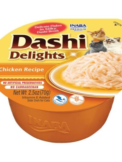 Inaba Dashi Delights Flakes In Broth Chicken 2.5oz. (Case of 6)