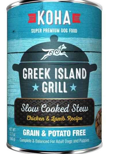 Koha Dog Grain Free Greek Island Stew 12.7oz. (Case of 12)