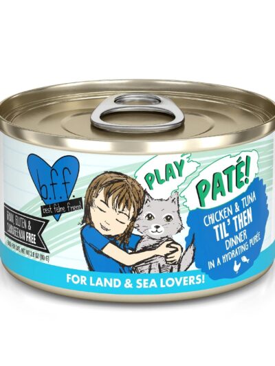 BFF Cat Play Chicken and Tuna Til Then Dinner 2.8oz. (Case of 12)