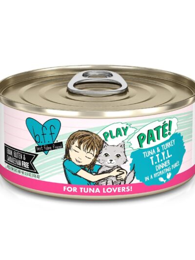 BFF Cat Play Tuna and Turkey T.T.Y.L. Dinner 5.5oz. (Case of 8)