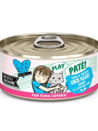 BFF Cat Play Tuna and Chicken Check Please! Dinner 5.5oz.(Case of 8)