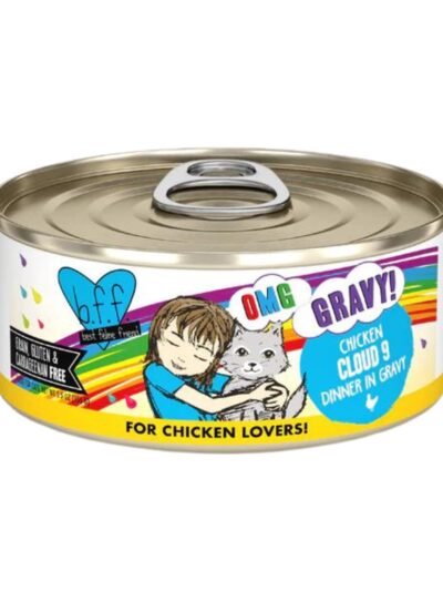 BFF Cat Omg Chicken Cloud 9 Dinner in Gravy 5.5oz. (Case of 8)