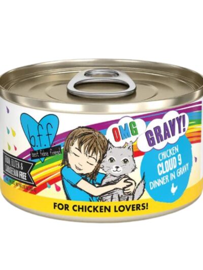 BFF Cat Omg Chicken Cloud 9 Dinner in Gravy 2.8oz. (Case of 12)