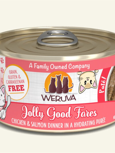 Weruva Cat Pate Jolly Good Fares 3oz. (Case of 8)