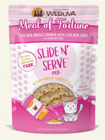 Weruva Cat Pates Meal of Fortune Chicken Breast Dinner With Chicken Liver 5.5oz. (Case of 12)
