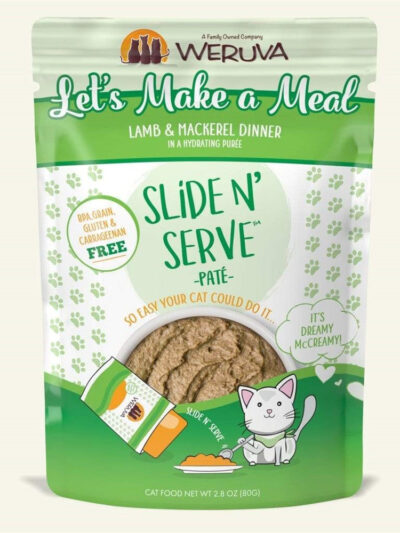 Weruva Cat Pates Lets Make a Meal Lamb and Mackerel Dinner 2.8oz. (Case of 12)