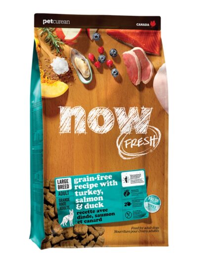 Now Fresh Dog Grain Free Adult Large Breed Turkey 12Lb