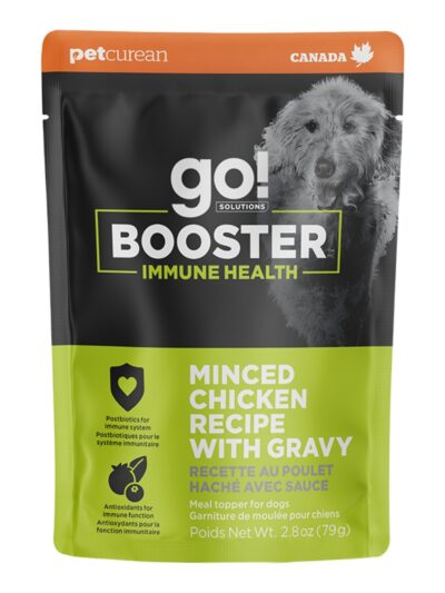 Go! Dog Booster Immune Health Minced Chicken 2.8oz. (Case of 24)