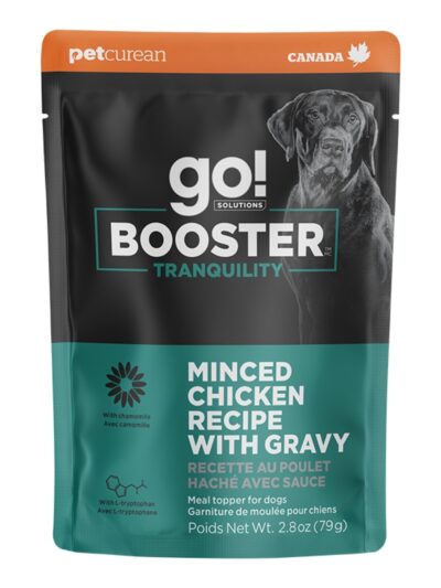 Go! Dog Booster Tranquility Minced Chicken 2.8oz. (Case of 24)
