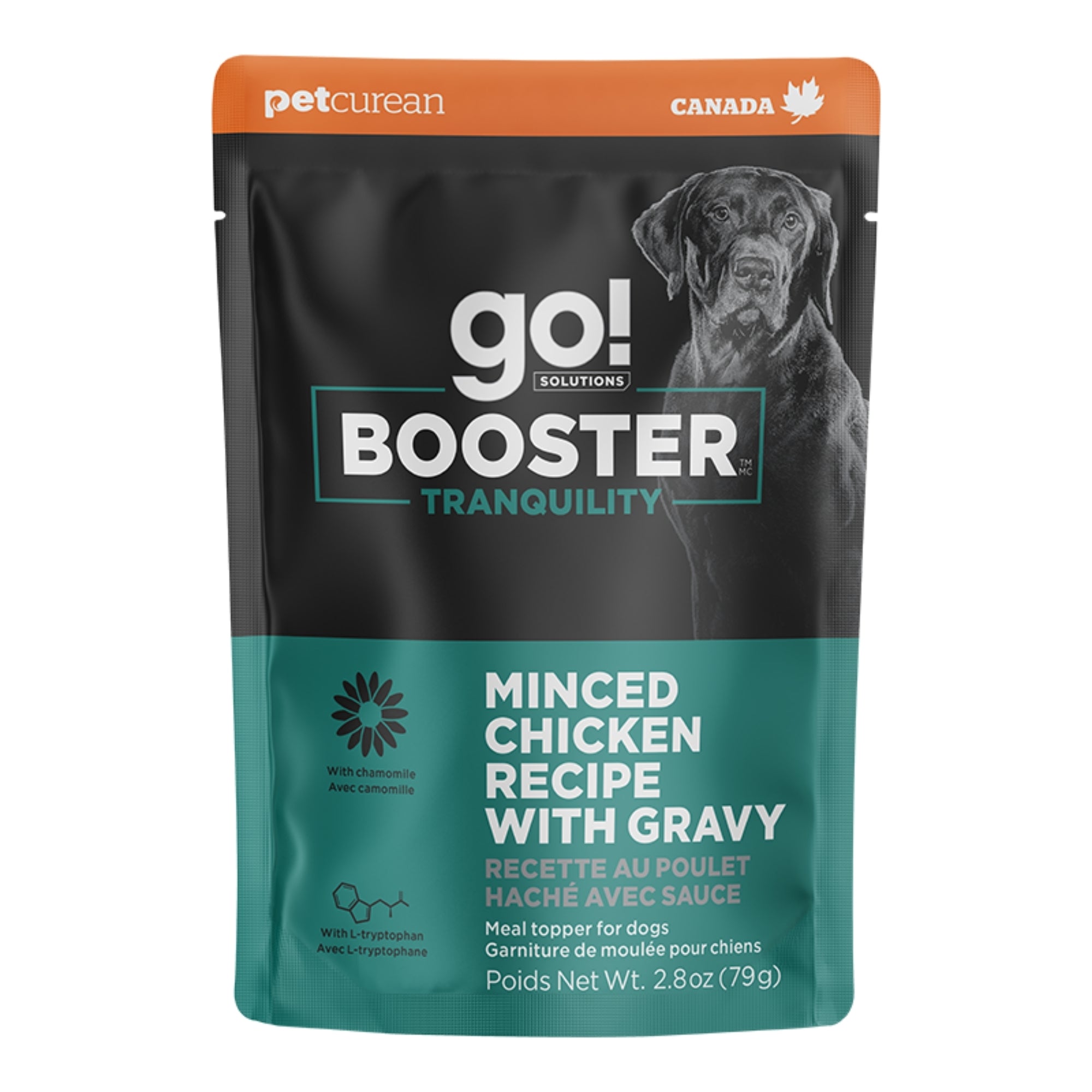 Go! Dog Booster Tranquility Minced Chicken 2.8oz. (Case of 24)